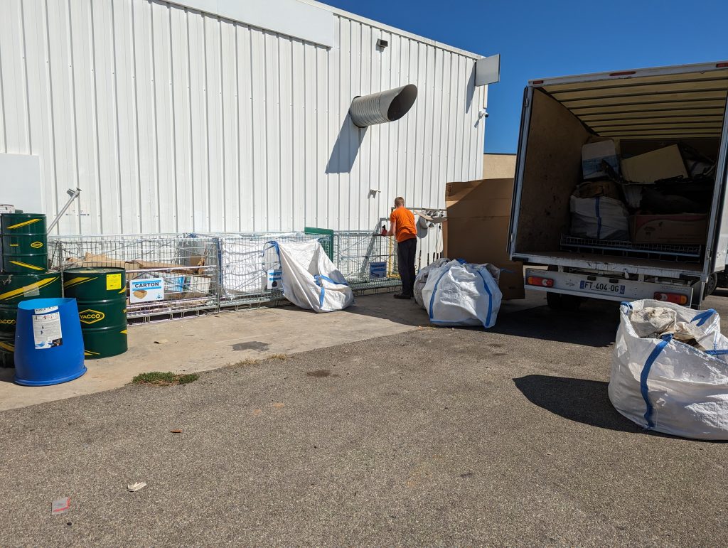 collecte de déchets professionnels et industriels Gard et Hérault