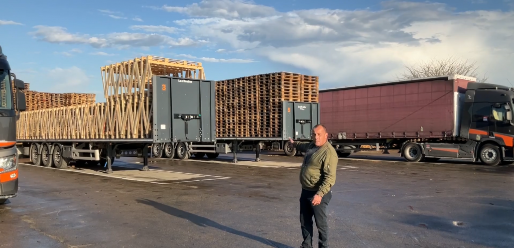 livraison palettes transport Gard - Palettes Bois Energie
